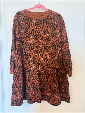Okie Dokie Animal Print Top in Brown and Black
